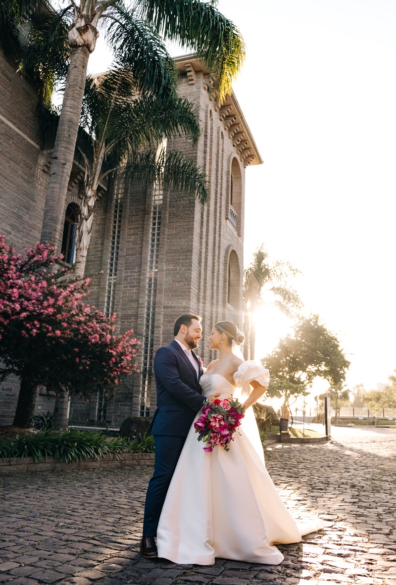 Cerimônia de casamento ao ar livre